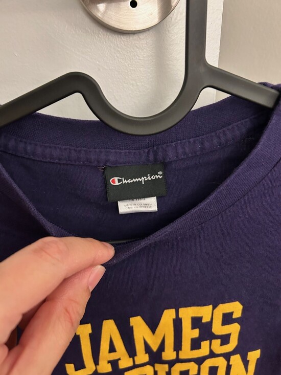 Champion Women's Small T-shirt James Madison University Short Sleeve - Picture 3 of 8